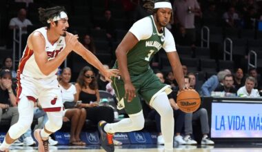 Myles Turner says his Finals experience at Indiana adds to his motivation with Milwaukee