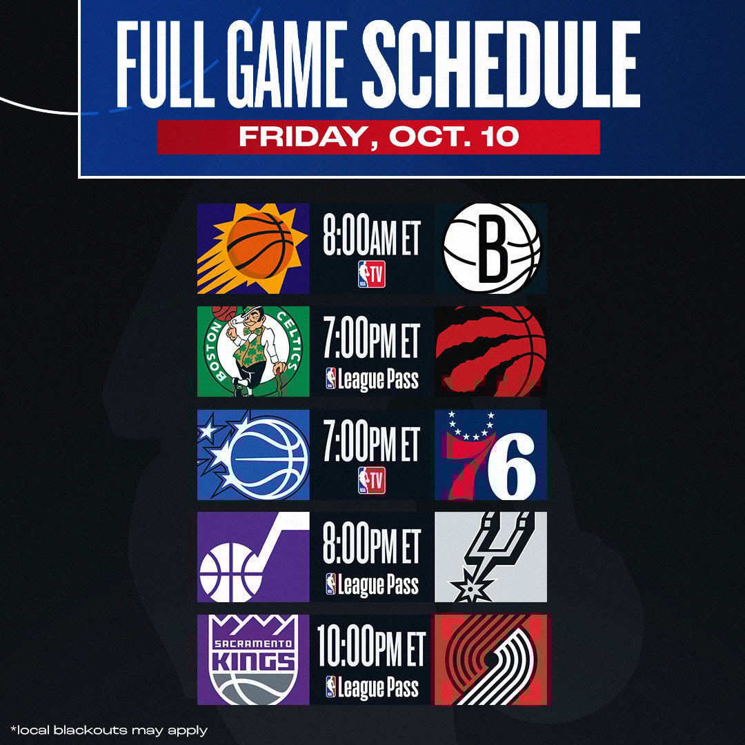 Today's Schedule Today's Schedule