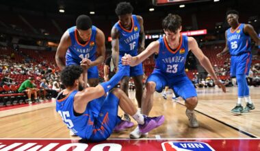 Recent Thunder Injuries Provide Early-Season Opportunity For Ajay Mitchell And Brooks Barnhizer