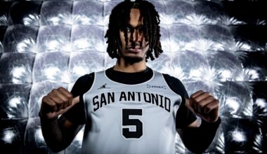 San Antonio Spurs unveil new jersey design ahead of home opener