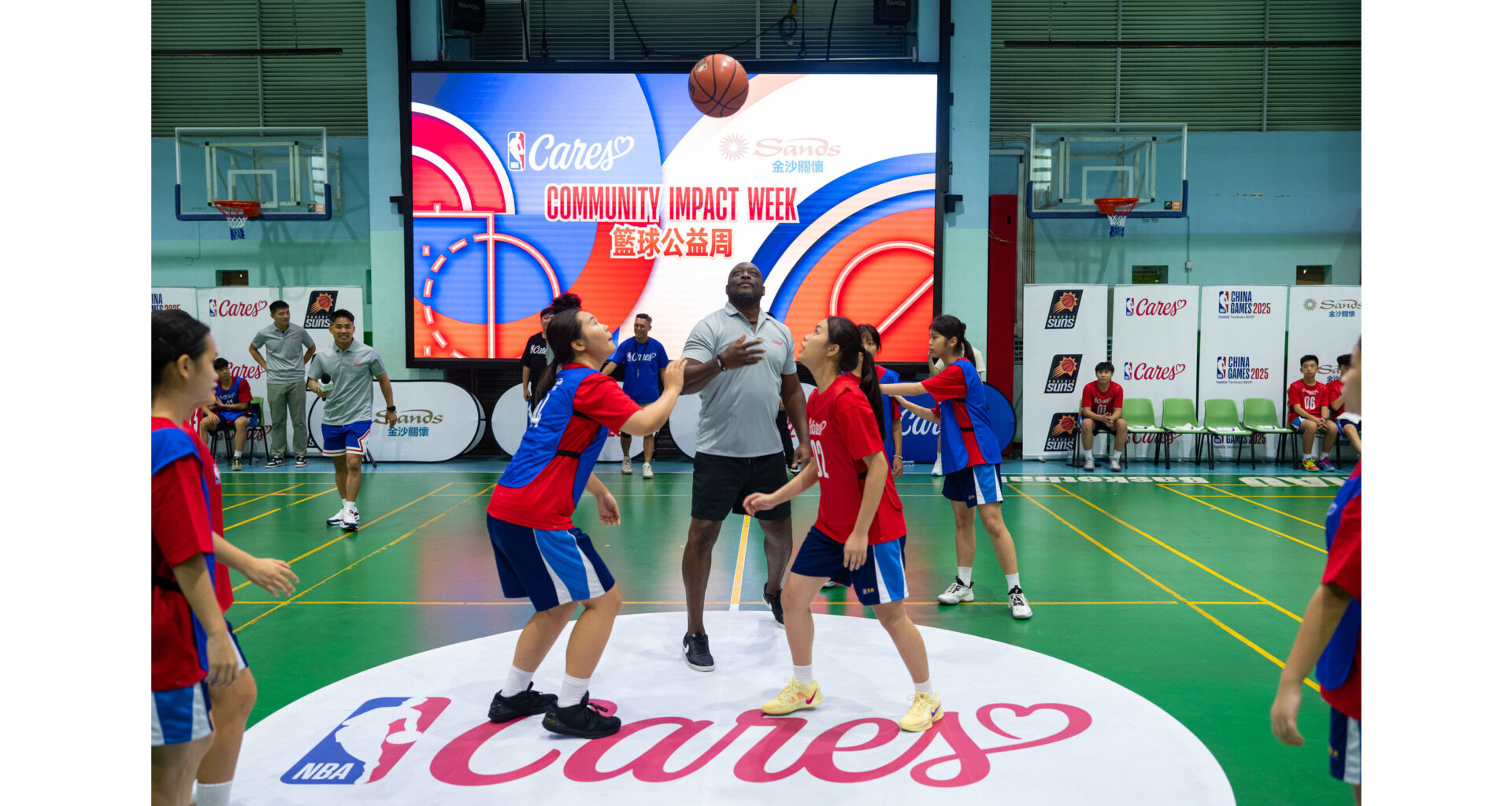 'NBA Cares x Sands Cares Community Impact Week' a Success