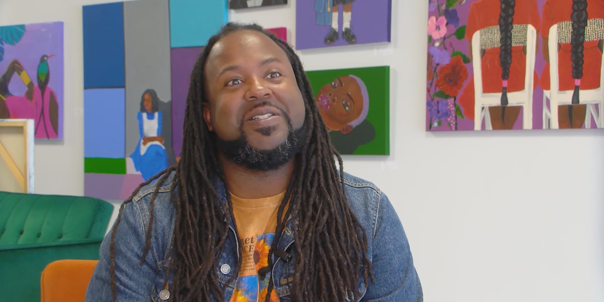 Local artist selected to build custom basketball to celebrate the NBA on NBC