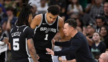 San Antonio Spurs extend team options for Victor Wembanyama, Stephon Castle