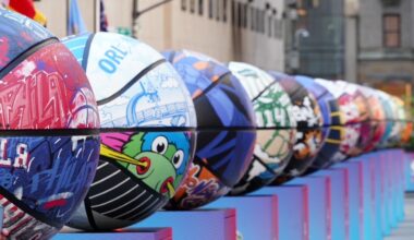 Rockefeller Center Gets an NBA Makeover for 30 Rocks