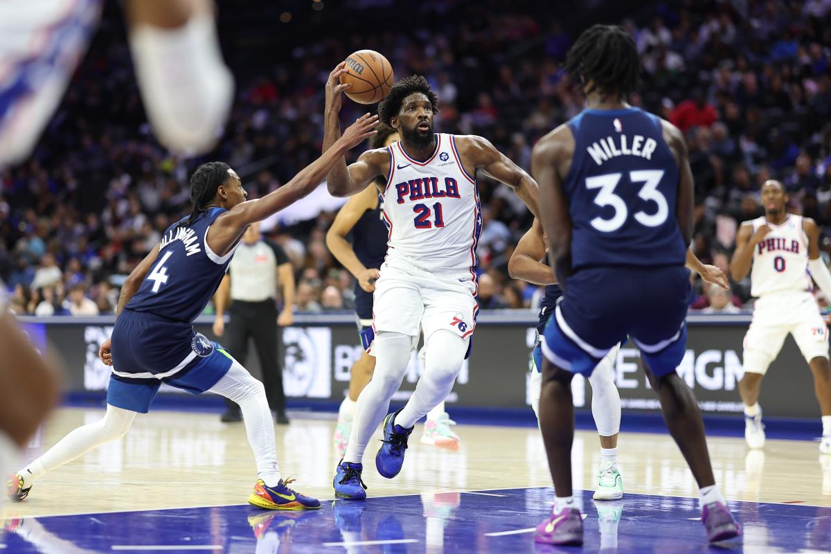Joel Embiid rips NBA media in return to court after injury-filled 76ers season
