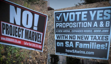 Lavaca residents weigh in on Spurs arena vote