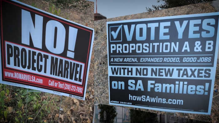 Lavaca residents weigh in on Spurs arena vote