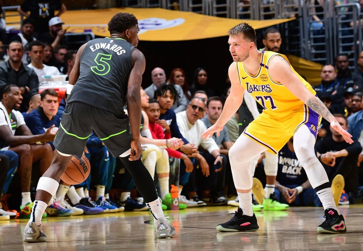 Anthony Edwards, Luka Dončić 