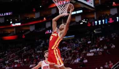 Hawks defensive standout Dyson Daniels agree to 4-year, $100 million extension, AP source says