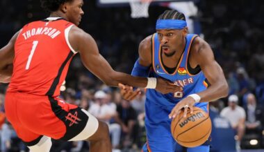 Thunder, Shai Gilgeous-Alexander, Rockets, Alperen Sengun, Mavericks