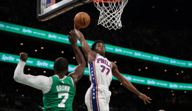 76ers' VJ Edgecombe breaks records held by LeBron James, Allen Iverson in incredible NBA debut vs. Celtics