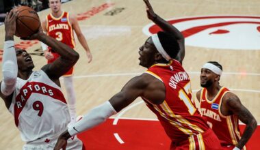 Raptors set team scoring record for season opener in 138-118 win over Hawks