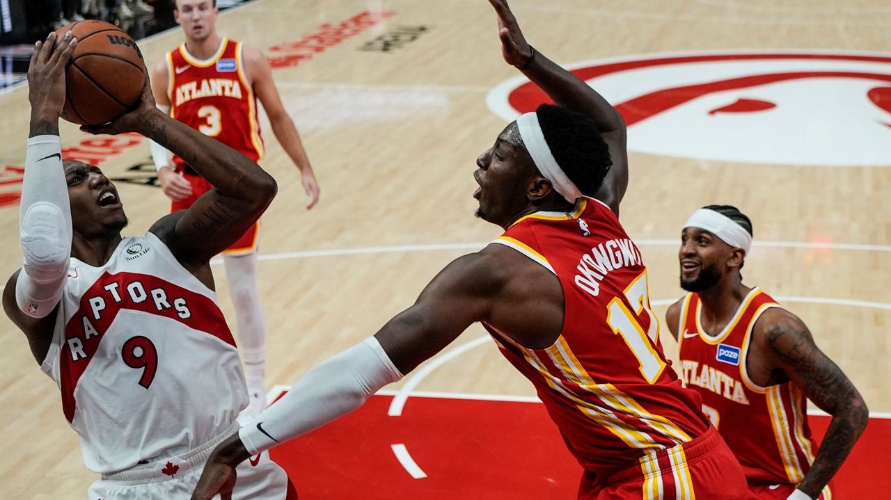 Raptors set team scoring record for season opener in 138-118 win over Hawks