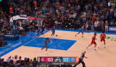 Shai Gilgeous-Alexander leads Thunder to an OT win, spoils Kevin Durant's Rockets debut