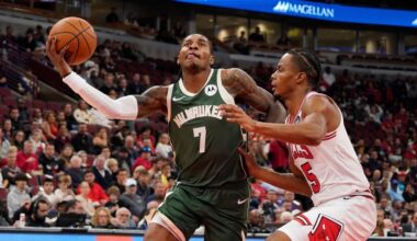 Porter won't play in Bucks' two-game road trip after spraining his ankle in season opener