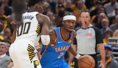 Shai Gilgeous-Alexander scores career-high 55 to lead Thunder past Pacers 141-135 in 2 OTs