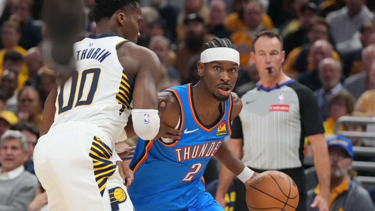 Shai Gilgeous-Alexander scores career-high 55 to lead Thunder past Pacers 141-135 in 2 OTs