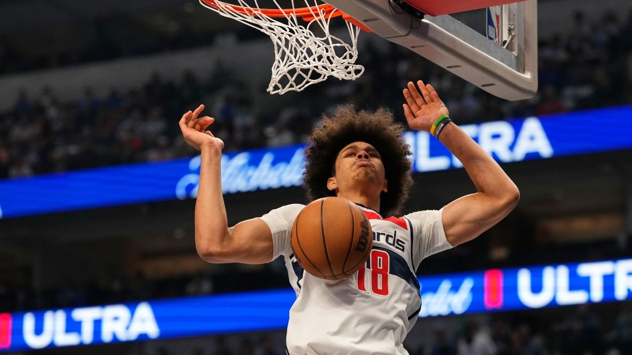 Kyshawn George scores 34 as Wizards turn away Cooper Flagg-fueled rally to beat Mavs