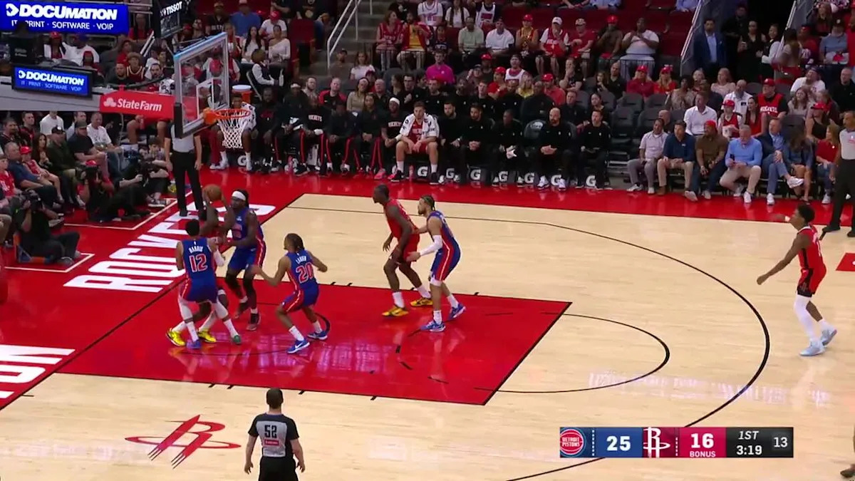 Houston Rockets vs. Detroit Pistons - Game Highlights