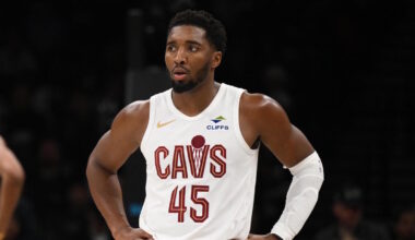 Cavaliers vs. Nets game interrupted after fan enters court, rushes toward Donovan Mitchell