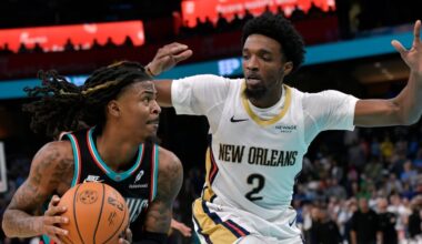 Morant scores 35 points, Memphis uses a third-quarter rally to beat New Orleans 128-122