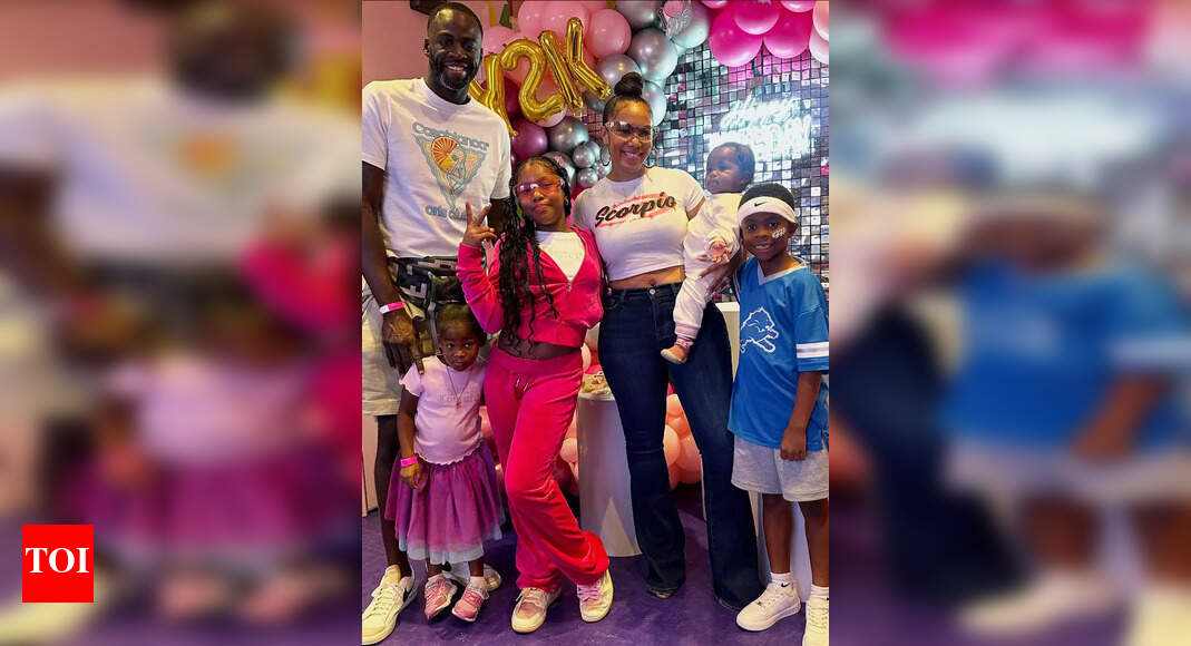 “Daddy, you were ignoring me!”-Draymond Green’s daughter calls him out for an adorable reason during Golden State Warriors game against Denver Nuggets | NBA News