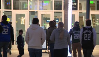 Bucks fans welcome back Khris Middleton in season opener at Fiserv Forum