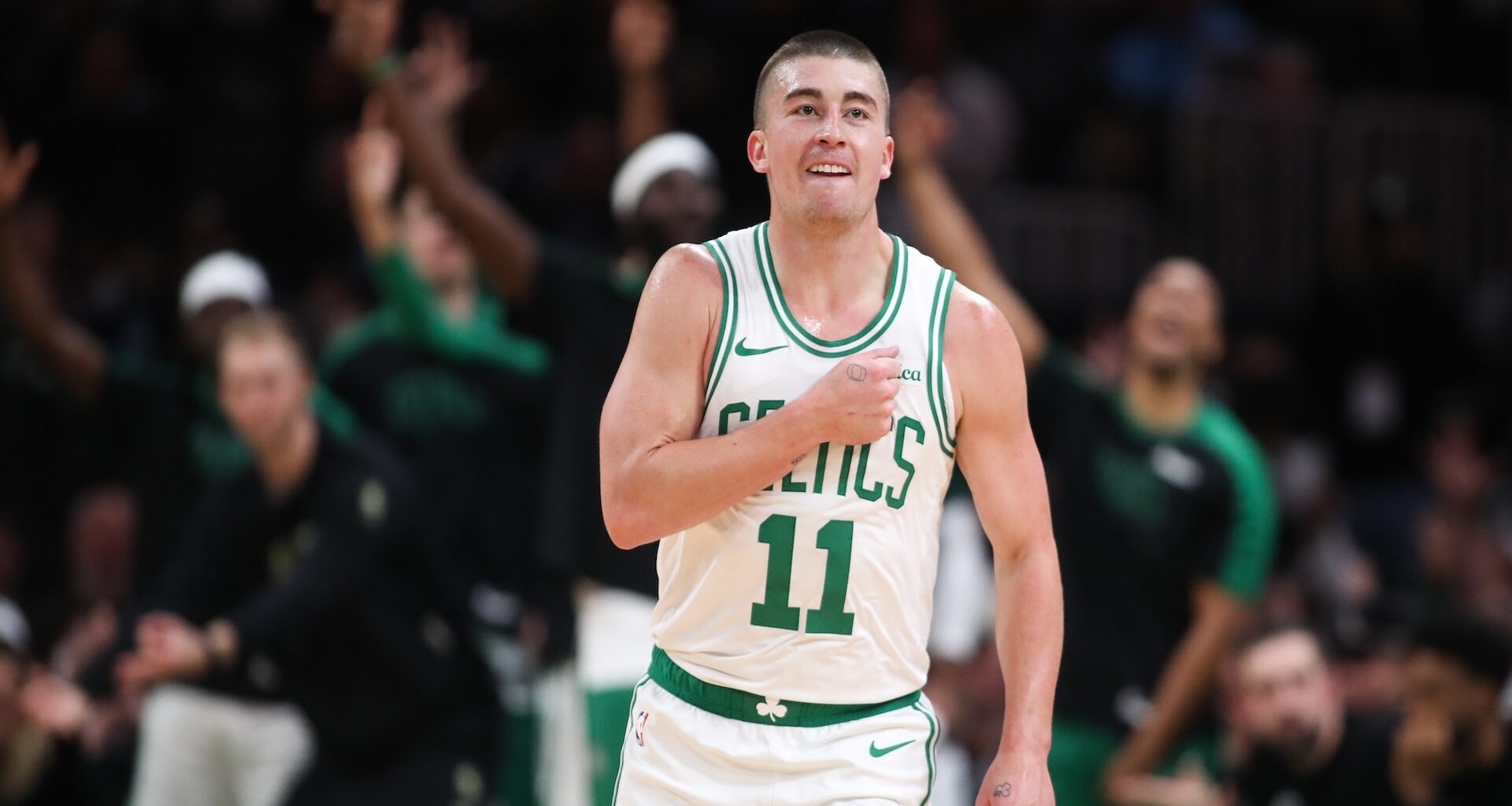 Celtics' New Court Design For NBA Cup Unveiled