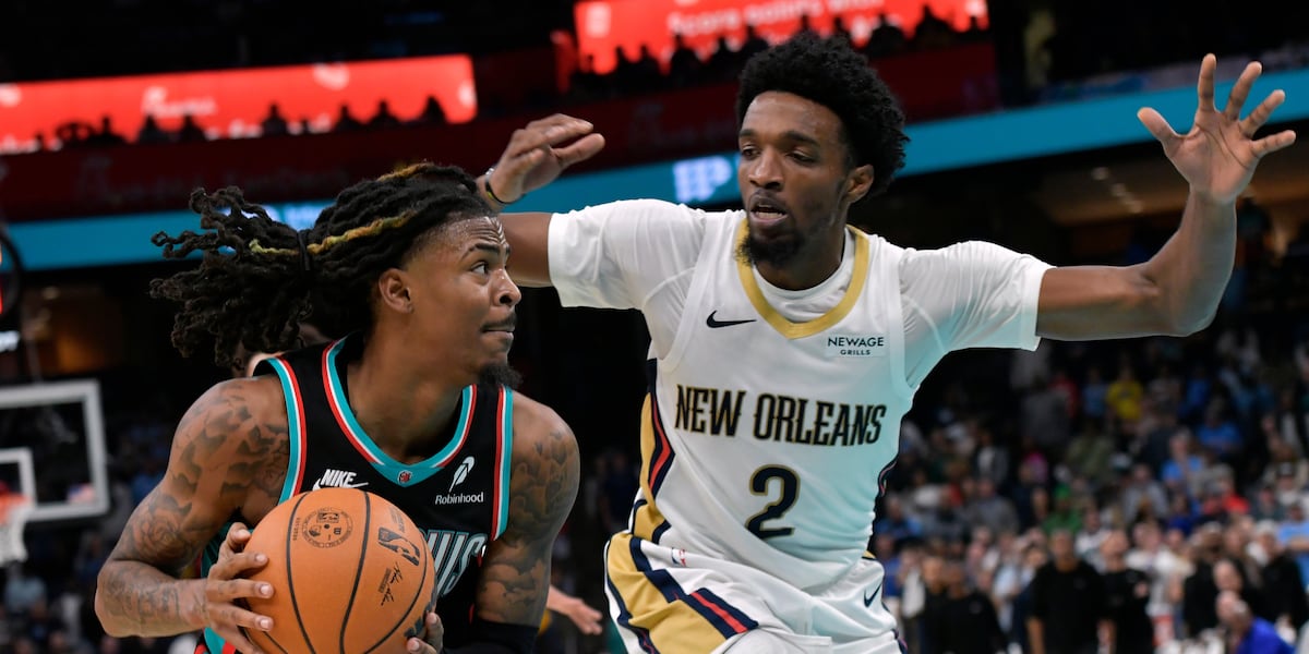 Morant scores 35 points, Memphis uses a third-quarter rally to beat New Orleans 128-122