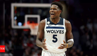Is Anthony Edwards alright? Minnesota Timberwolves star leaves home opener against Indiana Pacers with injury | NBA News