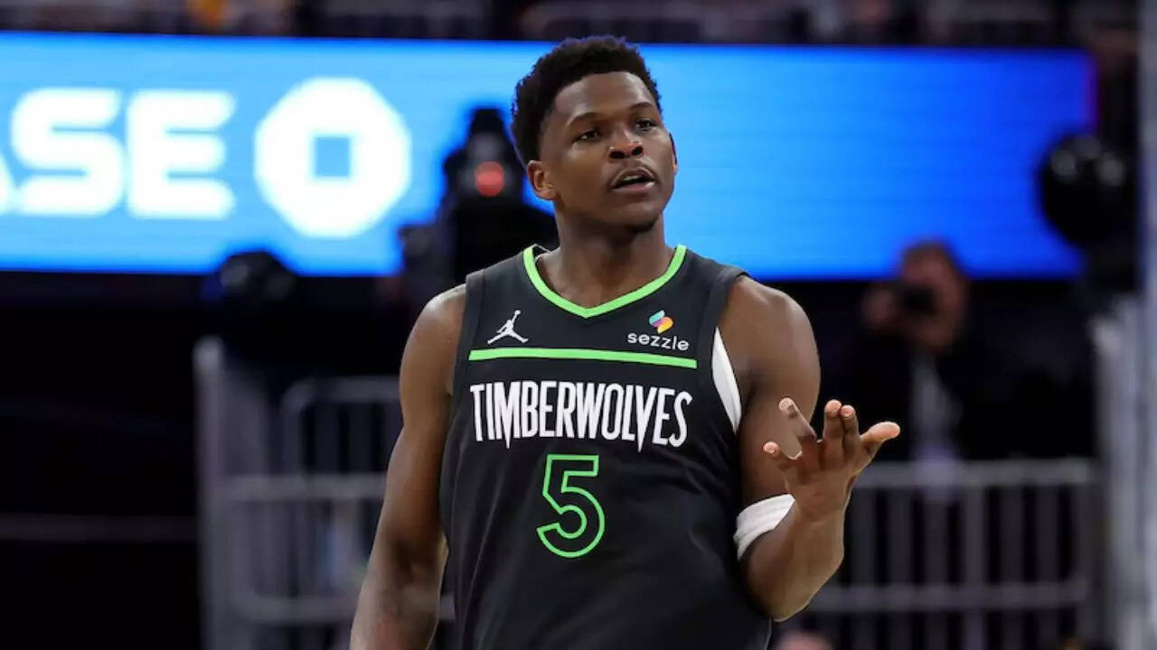 Anthony Edwards of the Minnesota Timberwolves (Image via Getty Images) Anthony Edwards