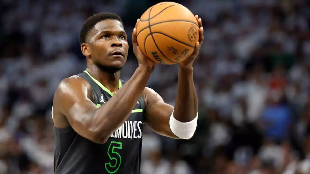 Anthony Edwards of the Minnesota Timberwolves (Image via Getty Images) Anthony Edwards