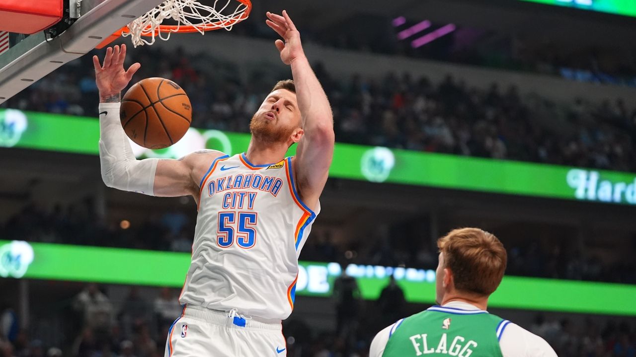 Thunder withstand furious Mavericks rally to win 101-94, improving to 4-0