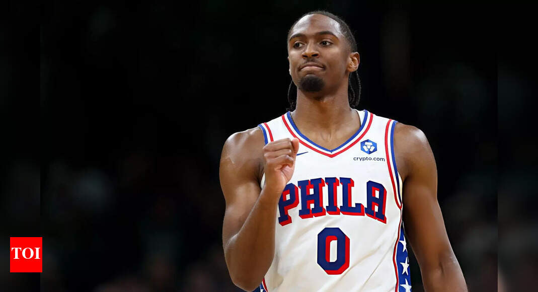 Tyrese Maxey takes the spotlight as Philadelphia 76ers crush doubts and controls game night | NBA News