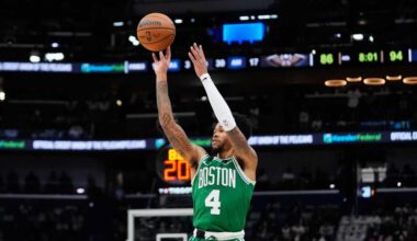 Simons scores 25 points as the Celtics earn their first victory by beating the Pelicans 122-90