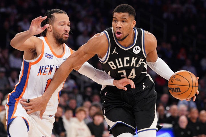 Jalen Brunson, Giannis Antetokounmpo