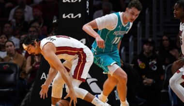 Jaime Jaquez Jr. scores 28 points to spark high-scoring Heat in 144-117 win over Hornets