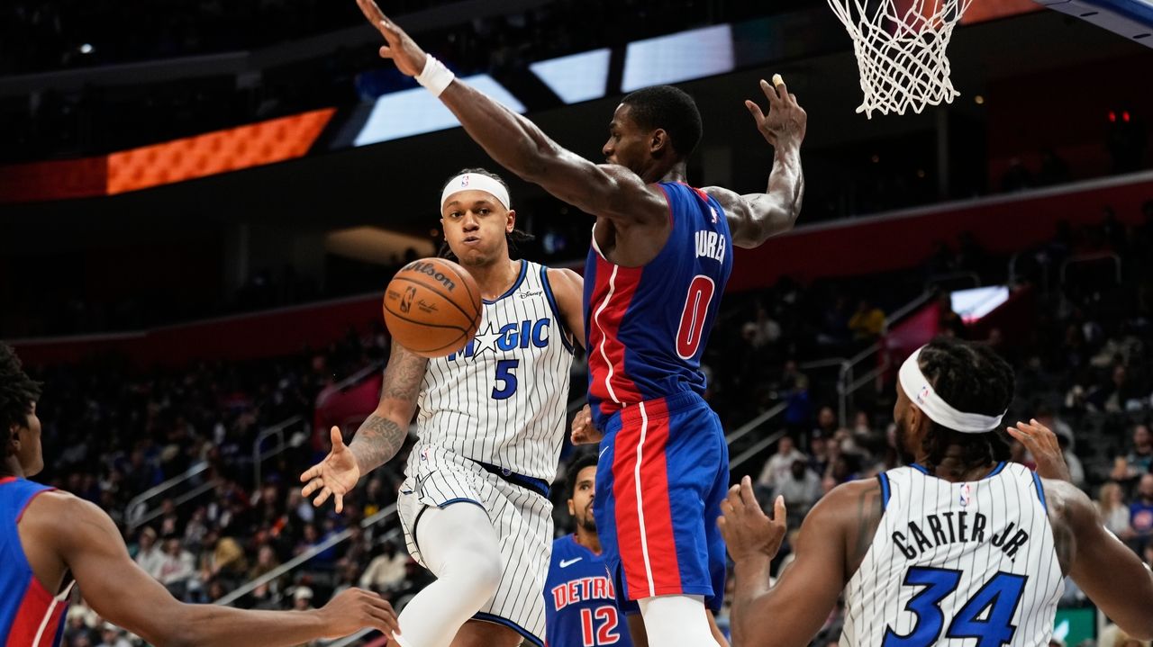 Cunningham's 30 points and 10 assists lead Pistons past Magic 135-116