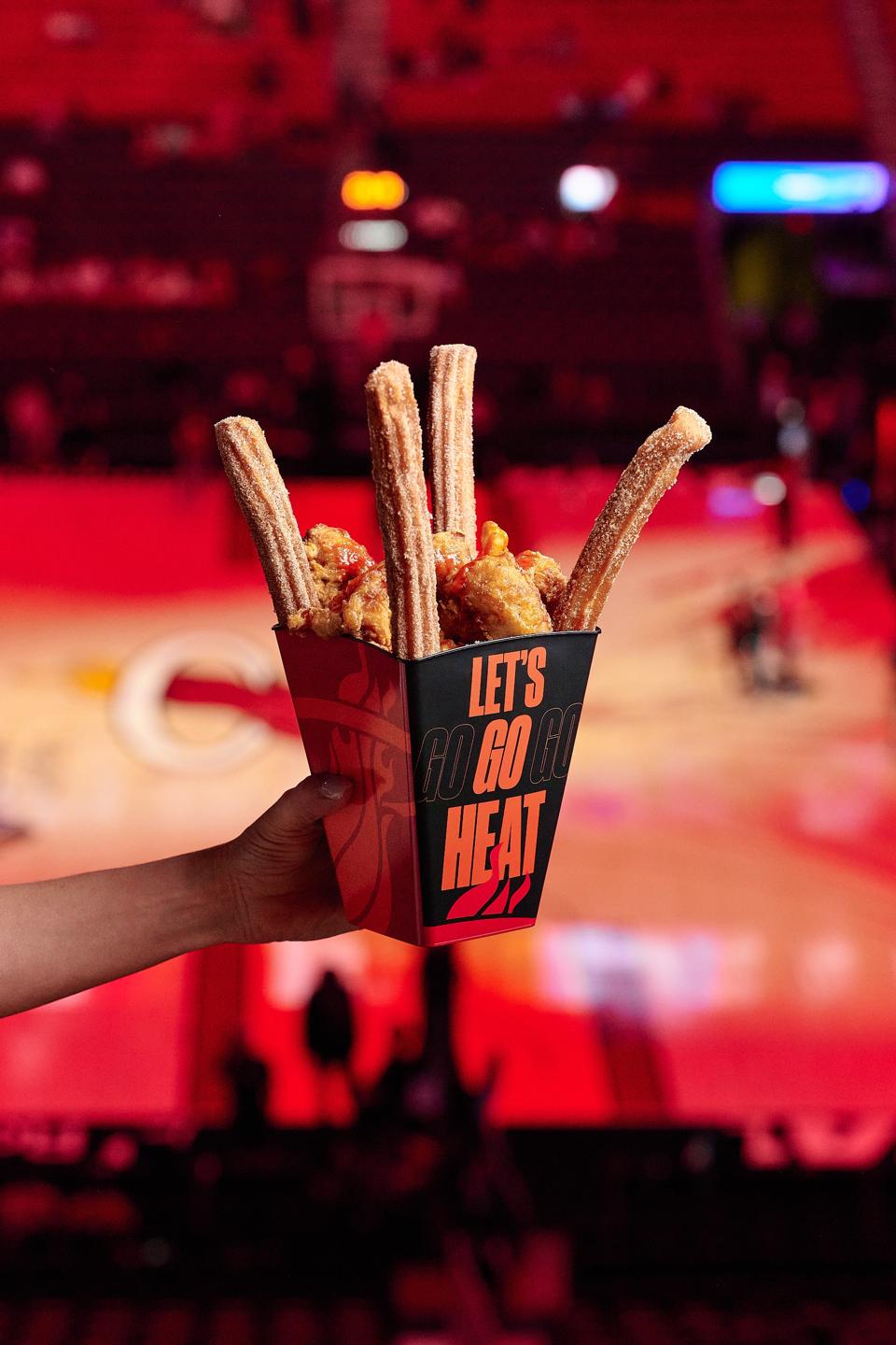 Chicken Ciao Chicken Tenders and Churros