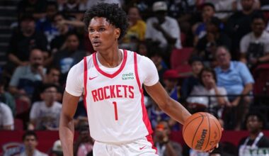 Amen Thompson, Reed Sheppard, defense