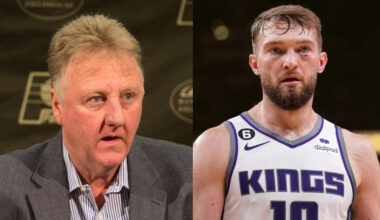 "Compared to your dad, you're below average" - When Larry Bird subtly insulted Domantas Sabonis