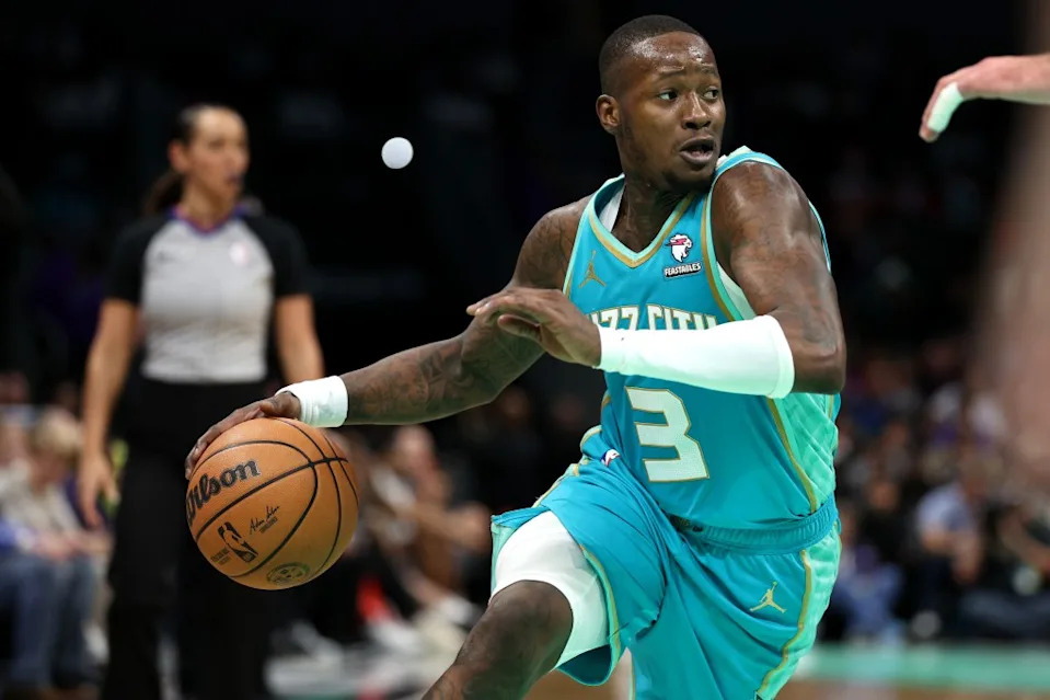 Terry Rozier played with the Charlotte Hornets from 2019 to 2024. Getty Images