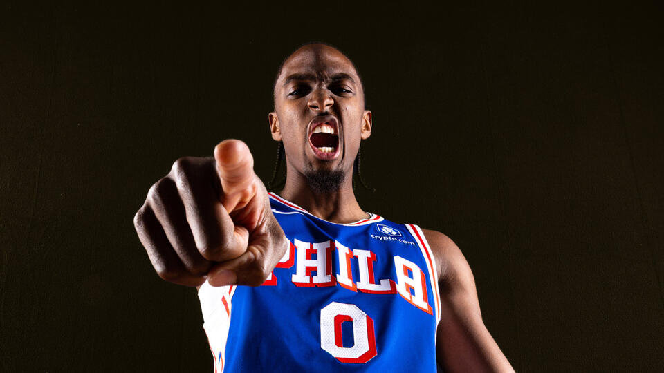 "Feels like guarding an actual 2K player" - Tyrese Maxey picks the two superstars he has the most trouble guarding