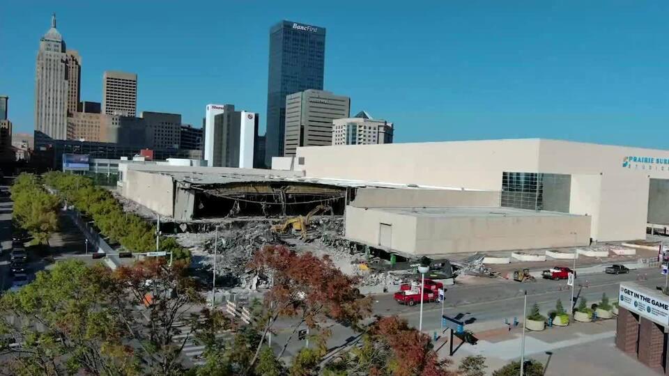 OKC Myriad demolition remains on schedule as NBA season tips off