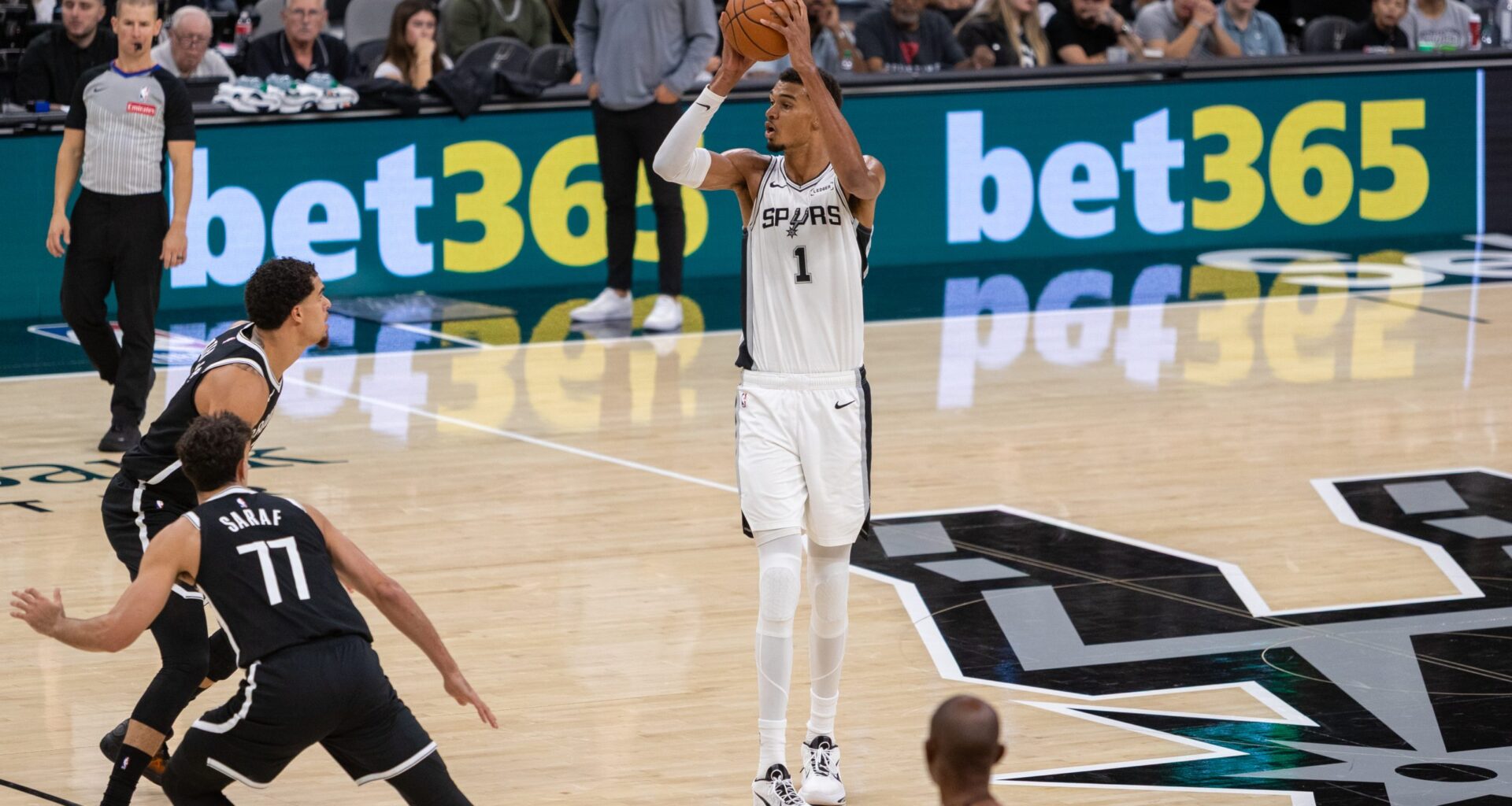 Victor Wembanyama makes NBA history at Spurs home opener