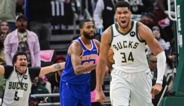 Giannis Antetokounmpo shoots down Knicks trade rumors after showing how much NYK could use Greek Freak
