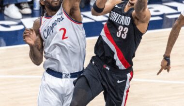 Los Angeles Clippers vs. Portland Trail Blazers-Xinhua