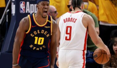 Jimmy Butler III, Brandin Podziemski graded in Warriors win vs. Rockets