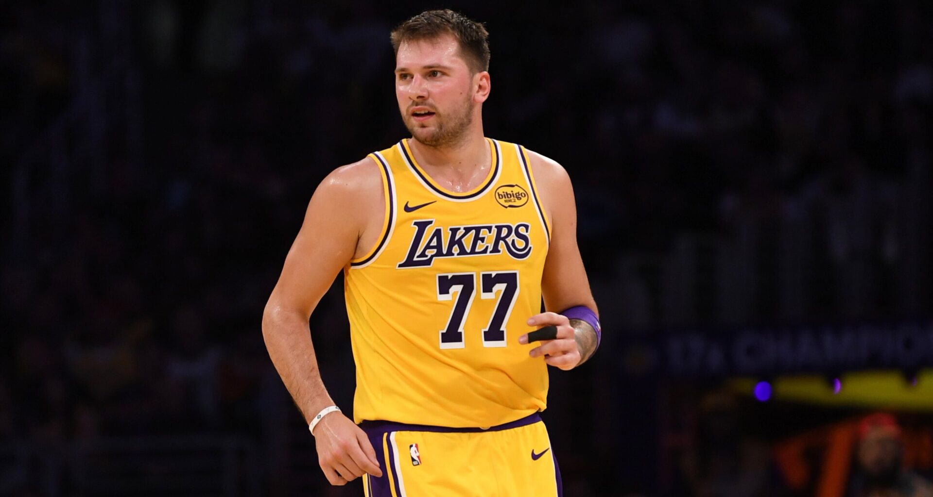 Mavericks star Luka Dončić out at least a month with left calf strain