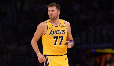 Mavericks star Luka Dončić out at least a month with left calf strain